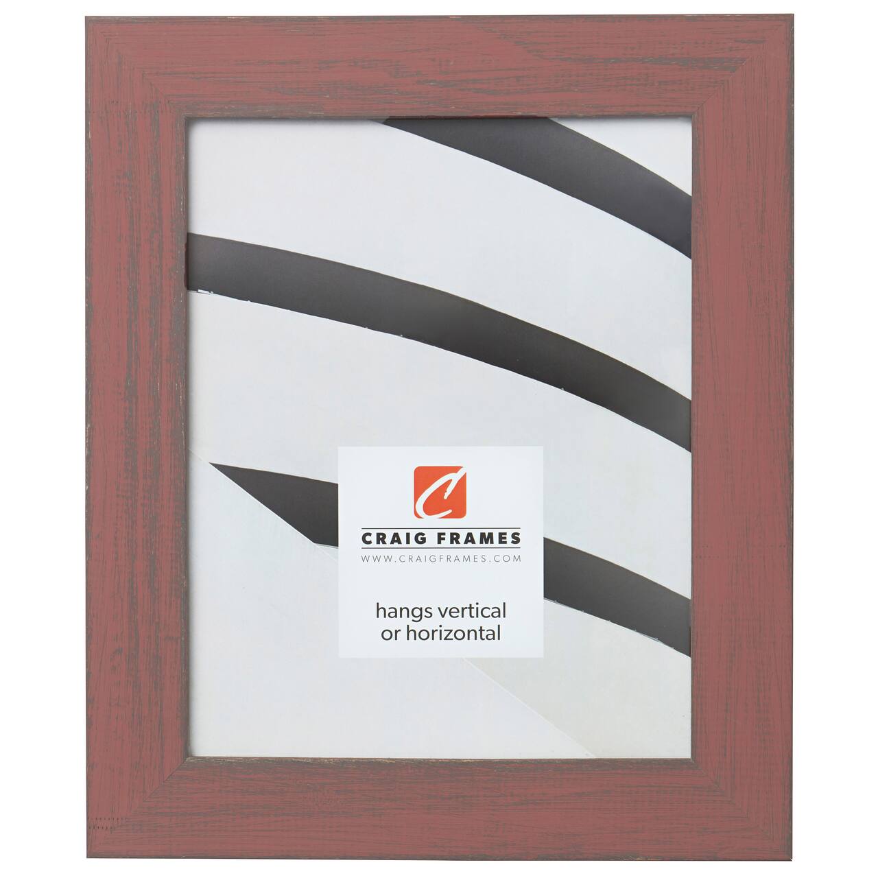 Craig Frames Jasper Faded Red Picture Frame